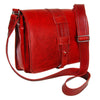 shown in Crimson leather