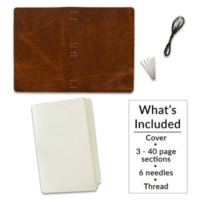 Braided Stitch Journal Making Kit for 5.5 x 8.5 Journals