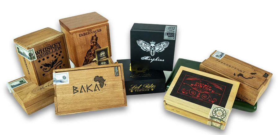Custom Cigar Box Journals