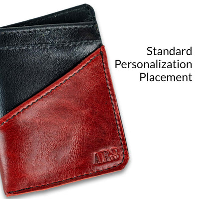 Diagonal Card Wallet