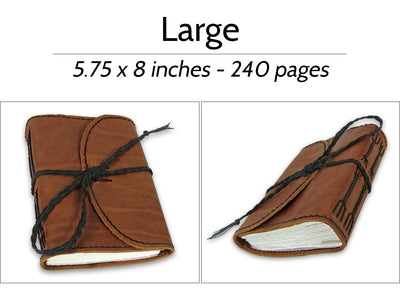 Wrap and Tie Closure Style Journals
