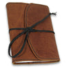 Traditional Refillable Journal - Wrap and Tie Closure