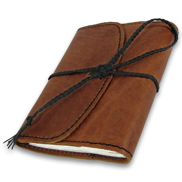 Traditional Refillable Journal - Wrap and Tie Closure - Innovative ...