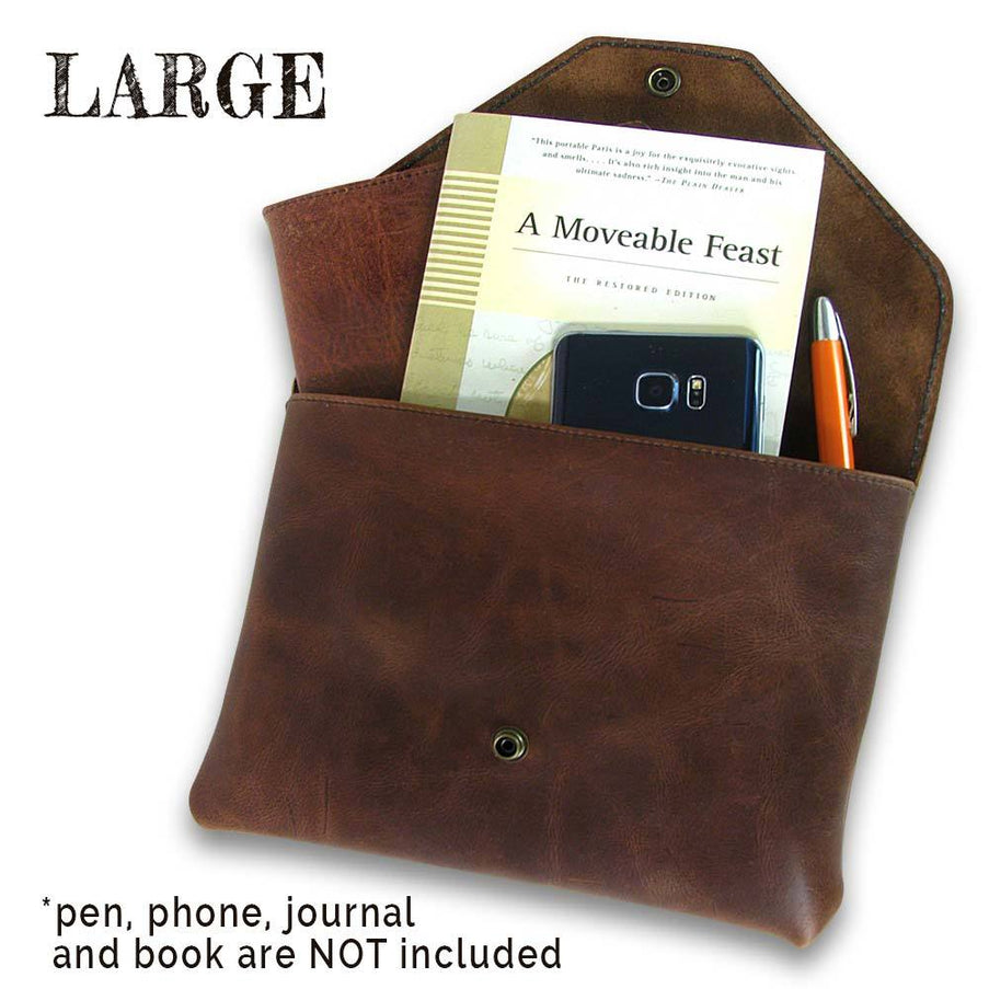 Slim Leather Pouch - Innovative Journaling