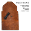 XLarge Slim Leather Pouch Kit