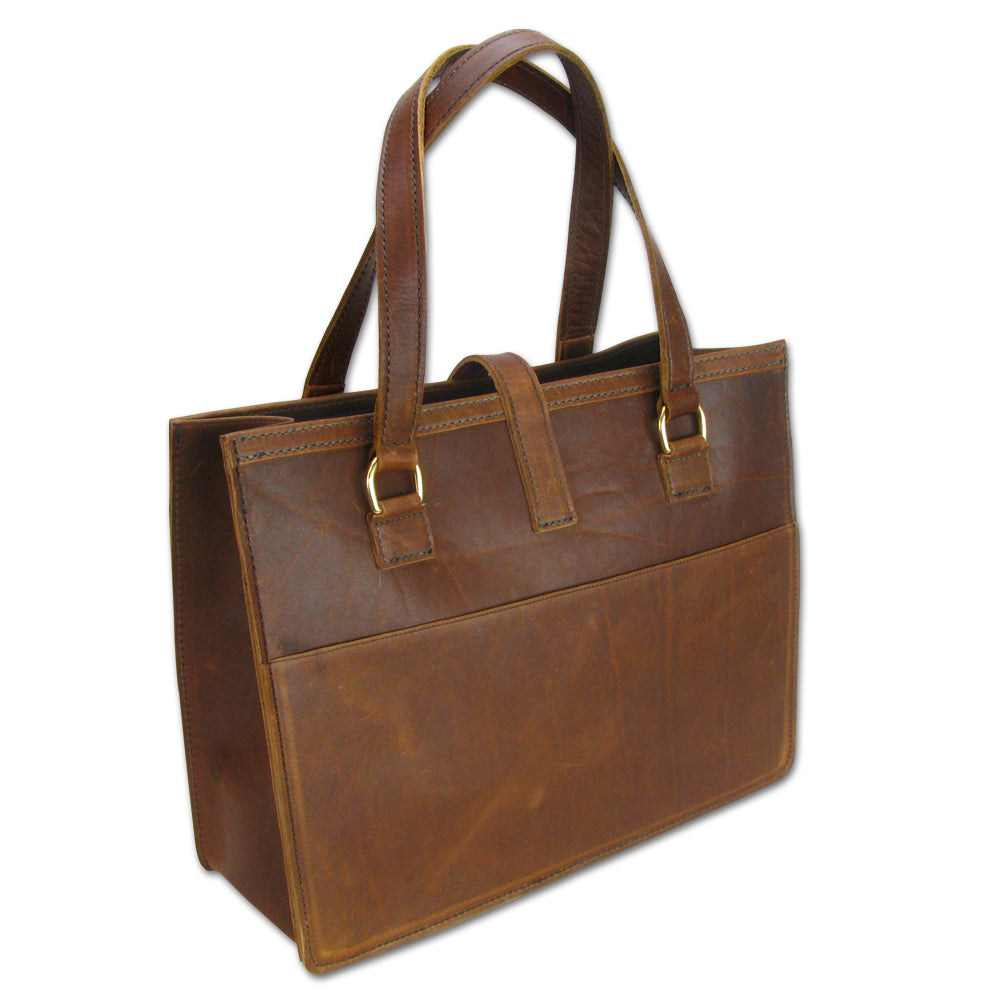 Mini Leather Tote Bag